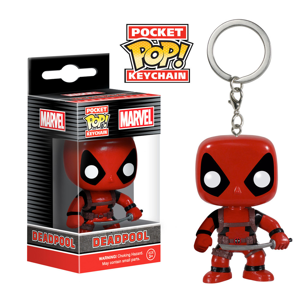 Funko Pocket POP Keychain Marvel Deadpool
